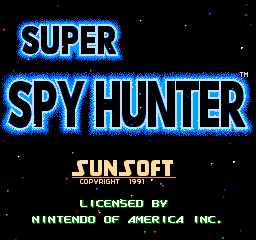 Super Spy Hunter (NES)   © SunSoft 1991    1/3