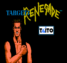Target: Renegade (NES)   © Taito 1990    1/3