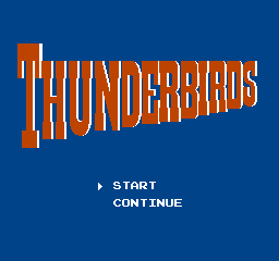 Thunderbirds (1989 NES) (NES)   © Activision 1989    1/3