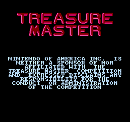 Treasure Master (NES)   © ASC Games 1991    1/3
