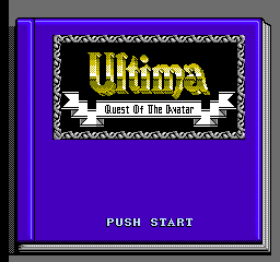 Ultima IV (NES)   © FCI 1989    1/3