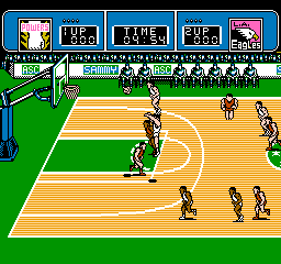Ultimate Basketball (NES)   © American Sammy 1990    3/3