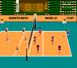 Volleyball (NES)   © Nintendo 1987    3/3