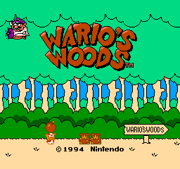 Wario's Woods (NES)   © Nintendo 1994    1/3