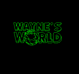 Wayne's World (NES)   © THQ 1993    1/3