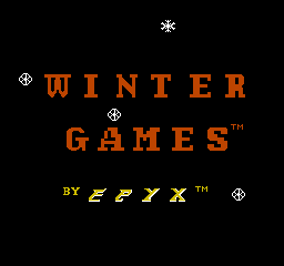 Winter Games   © Acclaim 1987   (NES)    1/3