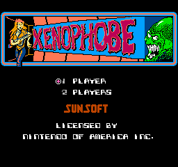 Xenophobe   © SunSoft 1988   (NES)    1/3