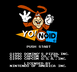 Yo! Noid (NES)   © Capcom 1990    1/3
