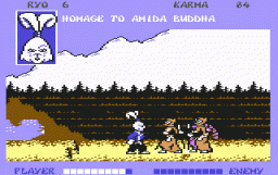 Samurai Warrior: The Battles Of Usagi Yojimbo (C64)   © Firebird 1988    4/6