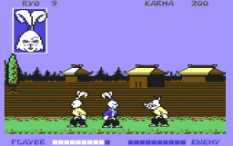 Samurai Warrior: The Battles Of Usagi Yojimbo (C64)   © Firebird 1988    5/6