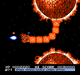 Gradius II (NES)   © Konami 1988    1/2