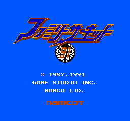 Family Circuit '91 (NES)   © Namco 1991    1/3