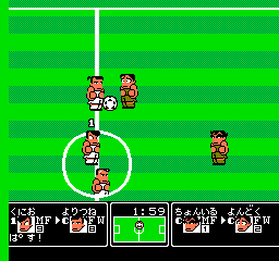Kunio Kun No Nekketsu Soccer League (NES)   © Technos 1993    2/3