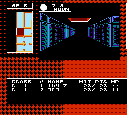Digital Devil Story: Megami Tensei (NES)   © Namco 1987    3/6