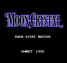 Moon Crystal (NES)   © Hect 1992    1/3