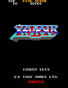 Xevious (ARC)   © Namco 1982    1/4