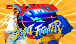 X-Men Vs. Street Fighter (ARC)   © Capcom 1996    1/8