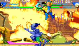 X-Men Vs. Street Fighter (ARC)   © Capcom 1996    2/8