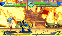 X-Men Vs. Street Fighter (ARC)   © Capcom 1996    6/8