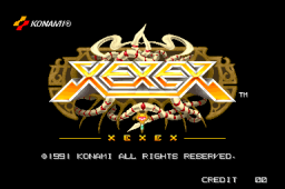 Xexex (ARC)   © Konami 1991    1/5