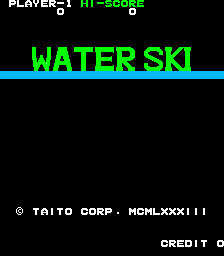 Water Ski (ARC)   © Taito 1983    1/3