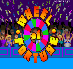 Wheel Of Fortune (ARC)   © GameTek 1989    1/3