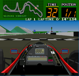 Winning Run Suzuka Grand Prix (ARC)   © Namco 1989    1/1