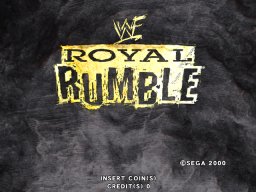 WWF Royal Rumble (2000) (ARC)   © Sega 2000    1/4
