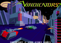 Vindicators (ARC)   © Atari Games 1988    1/4