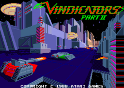 Vindicators Part II (ARC)   © Atari Games 1988    1/3