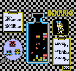 Vs. Dr. Mario (ARC)   © Nintendo 1990    2/3