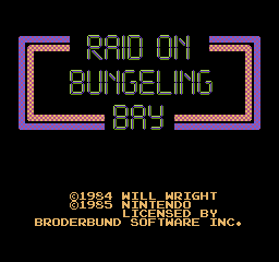 Vs. Raid On Bungeling Bay (ARC)   © Nintendo 1985    1/5