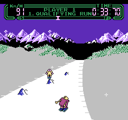 Vs. Slalom (ARC)   © Nintendo 1986    3/4