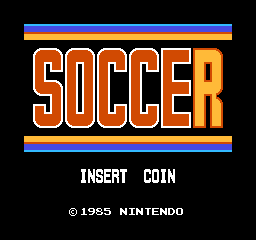 Vs. Soccer (ARC)   © Nintendo 1986    1/3