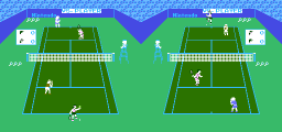 Vs. Tennis (ARC)   © Nintendo 1984    2/3