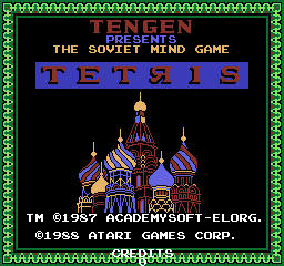 Vs. Tetris (ARC)   © Tengen 1987    1/3