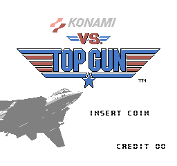 Vs. Top Gun (ARC)   © Konami 1987    1/3