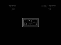 Tail Gunner (ARC)   © Cinematronics 1979    1/2
