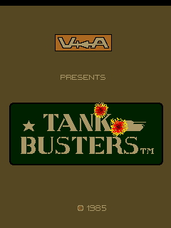 Tank Busters (ARC)   © Valadon 1985    1/3