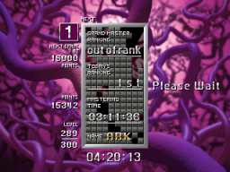 Tetris: The Grand Master (ARC)   © Arika 1998    4/4