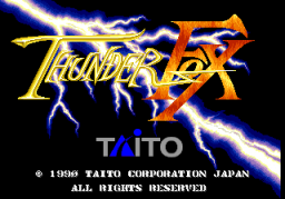 Thunder Fox (ARC)   © Taito 1990    1/3
