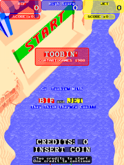 Toobin' (ARC)   © Atari Games 1988    1/3