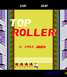 Top Roller (ARC)   © Jaleco 1983    1/3