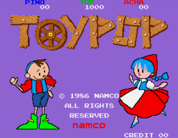 Toy Pop (ARC)   © Namco 1986    1/4