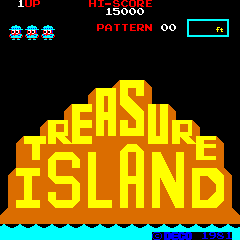 Treasure Island (ARC)   © Data East 1981    1/4