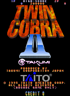 Twin Cobra II (ARC)   © Taito 1995    1/12