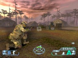 Ghost Recon: Jungle Storm (PS2)   © Ubisoft 2004    2/3