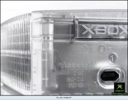 Xbox [Crystal Limited Edition]   © Microsoft 2004   (XBX)    5/7
