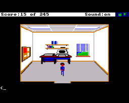 Police Quest 1: In Pursuit Of The Death Angel (AMI)   © Sierra 1987    2/3