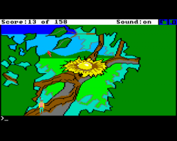 King's Quest I: Quest For The Crown (AMI)   © Sierra 1986    2/3
